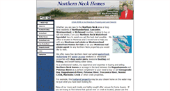 Desktop Screenshot of northernneckhomes.net